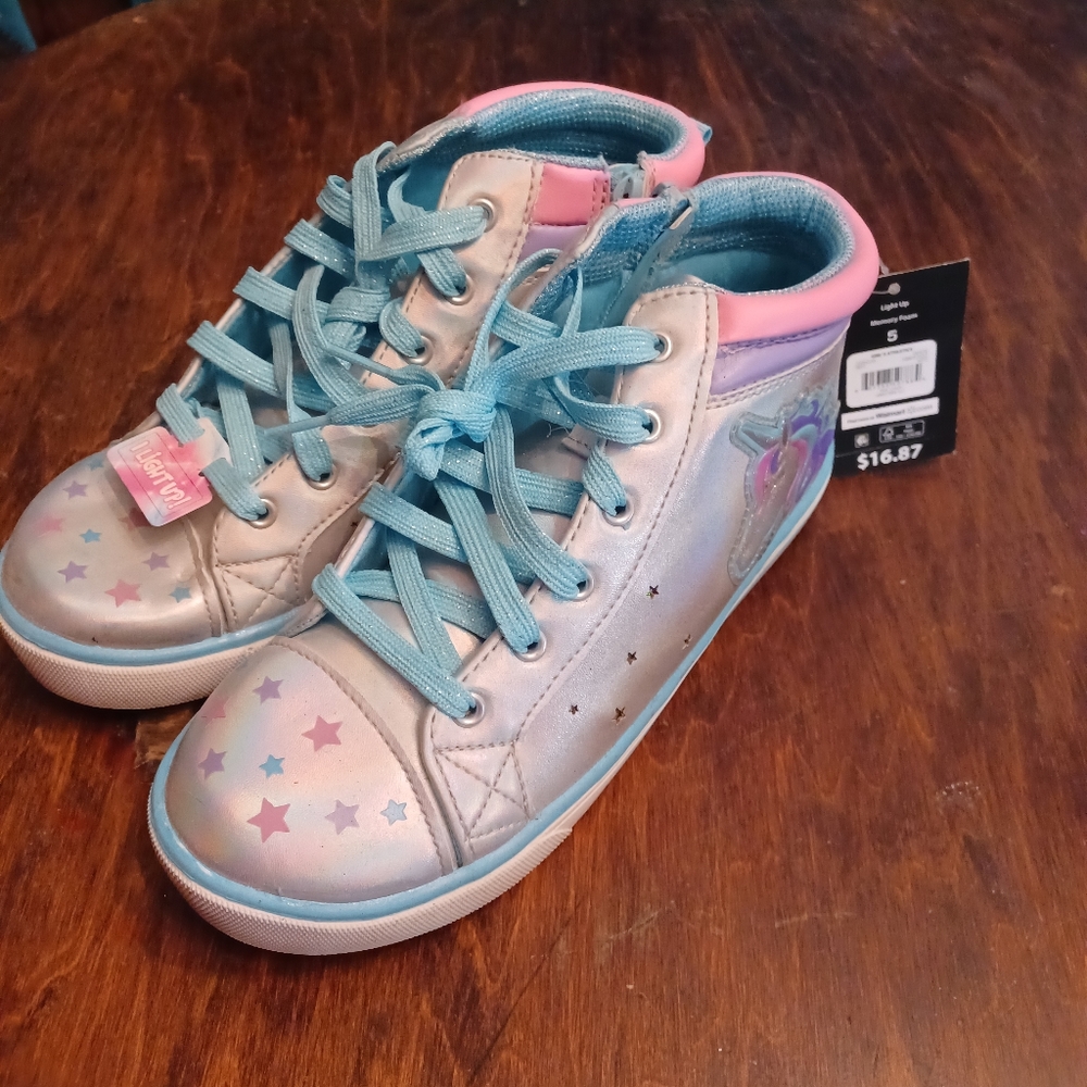 Walmart Light Up Rainbow Sneakers